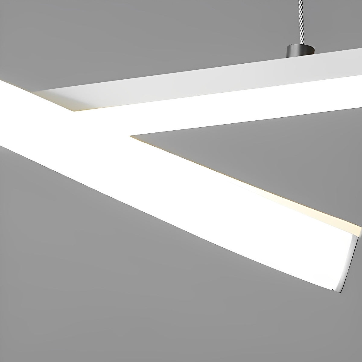 Stylish Wave Contemporary LED Ceiling Light Fixture
