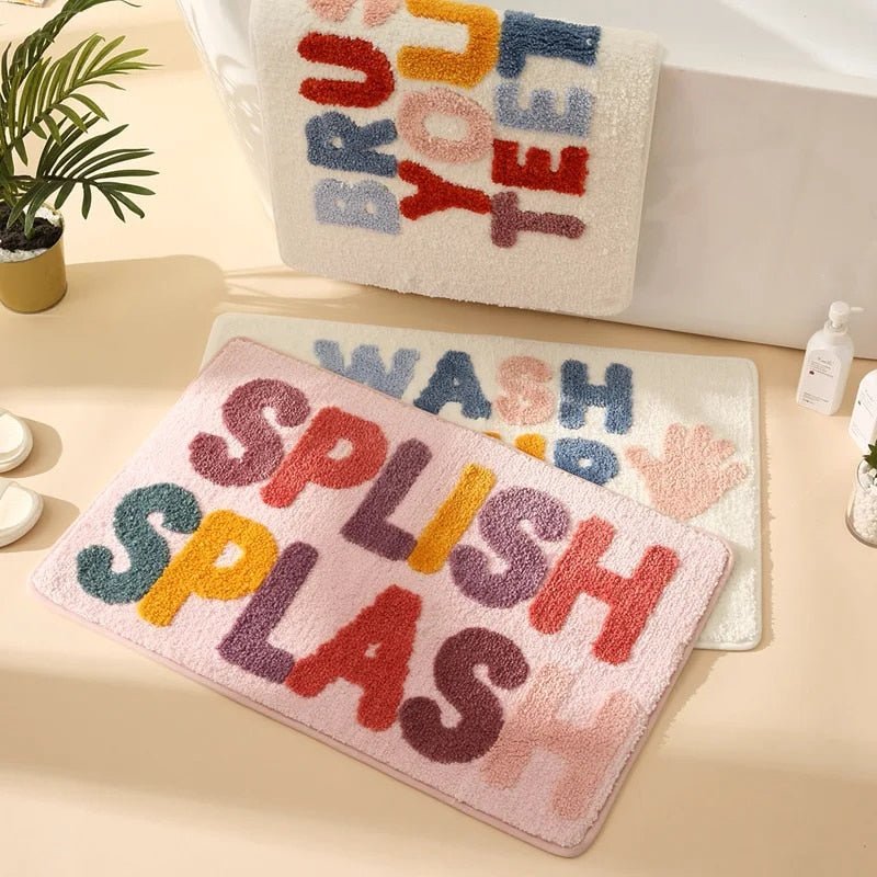 Hygienic Bathroom Mat with Cleaning Alerts - Halri