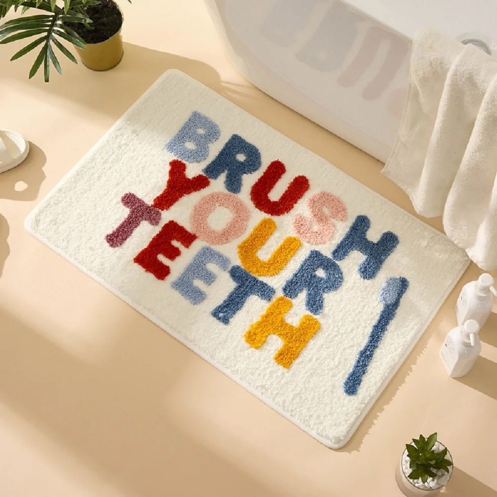 Hygienic Bathroom Mat with Cleaning Alerts