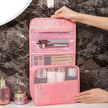 Portable Travel Case for Cosmetics and Toiletries