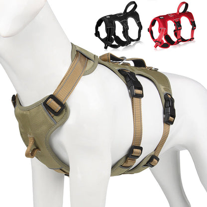 Comfortable No-Pull Dog Harness - Reflective Pet Vest - Halri