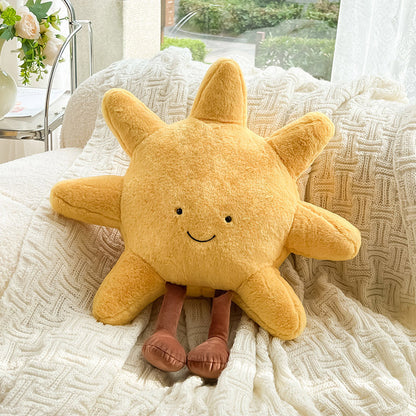 Cosy Celestial Pattern Pillow