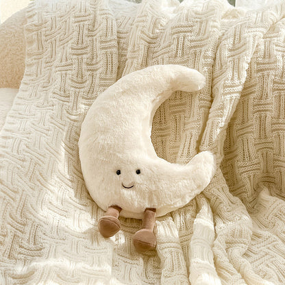 Cosy Celestial Pattern Pillow