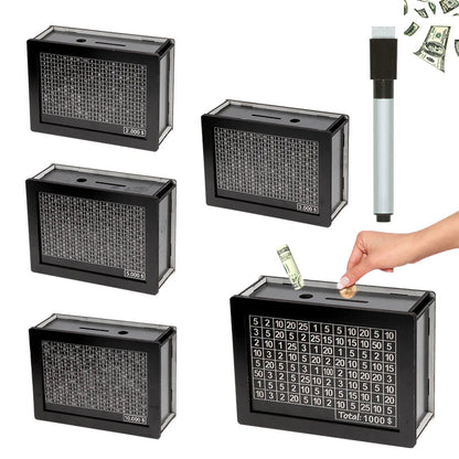 Large Digital Money Box with Coin Counter