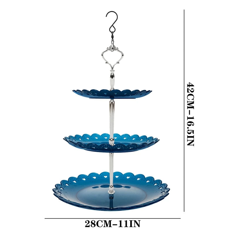 Multi Level Hanging Bird Feeder And Bath Set