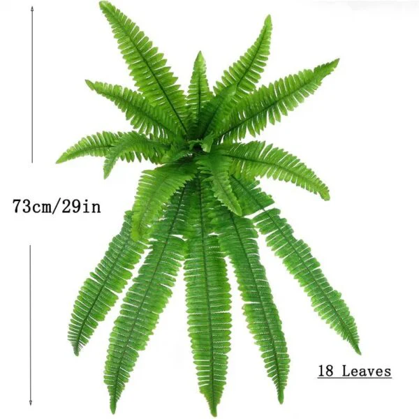 Outdoor Durable Fake Boston Fern Plant
