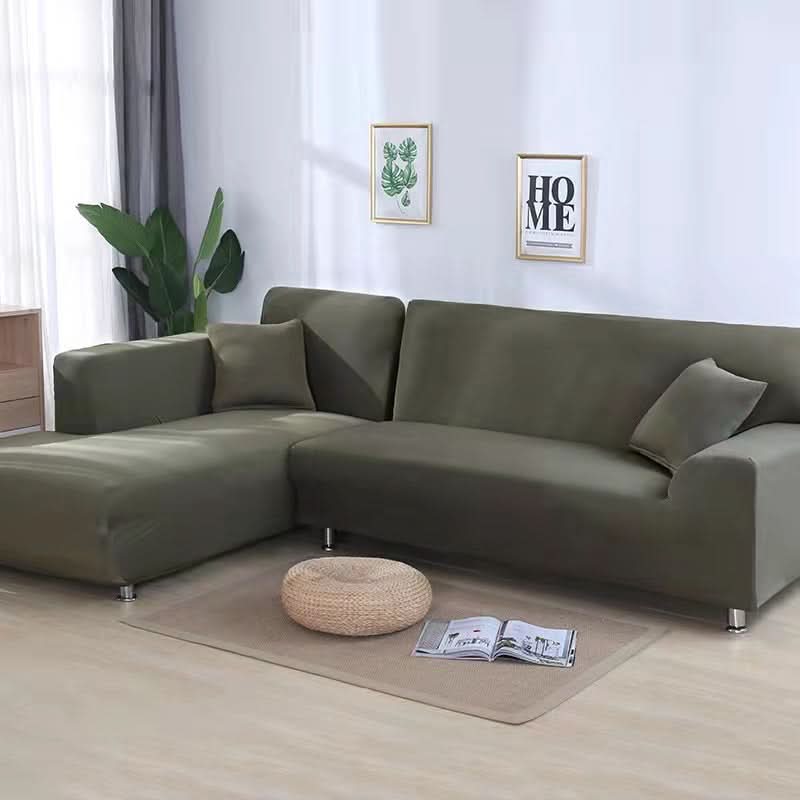 Plush Stretch Sofa Slipcover
