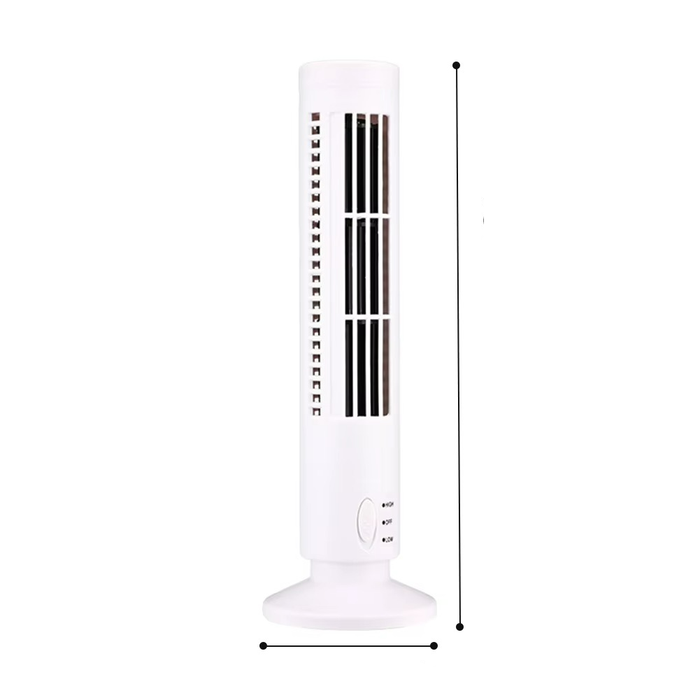 Slim Silent Tower Fan Blasterless