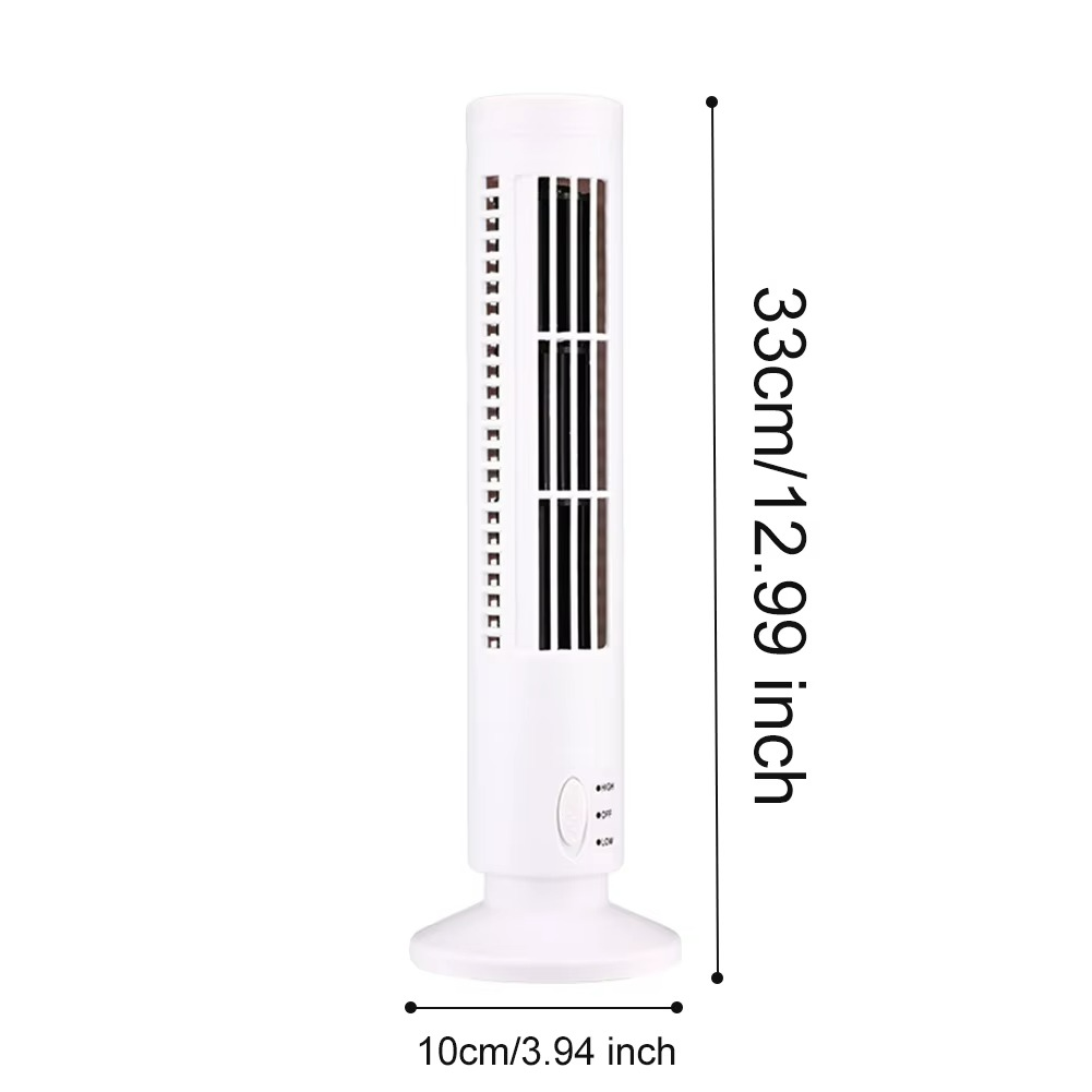 Compact Quiet USB Rechargeable Fan