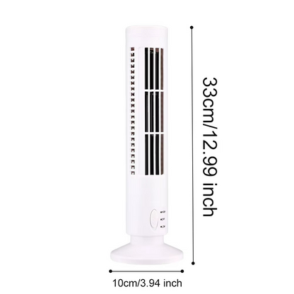 Compact Quiet USB Rechargeable Fan