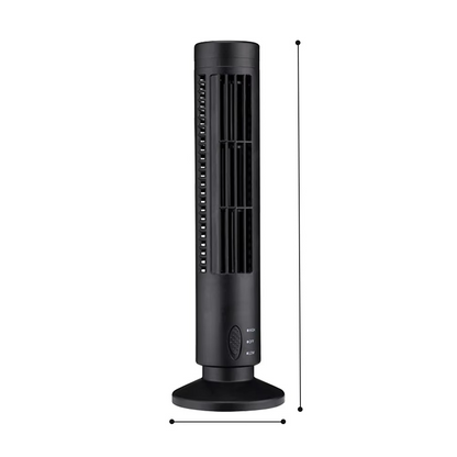 Slim Silent Tower Fan Blasterless - Halri