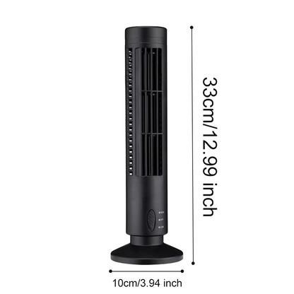 Compact Quiet USB Rechargeable Fan - Halri