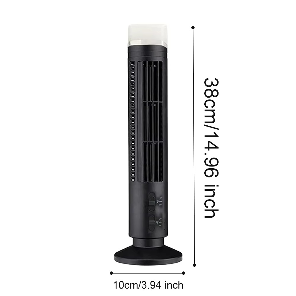 Compact Quiet USB Rechargeable Fan