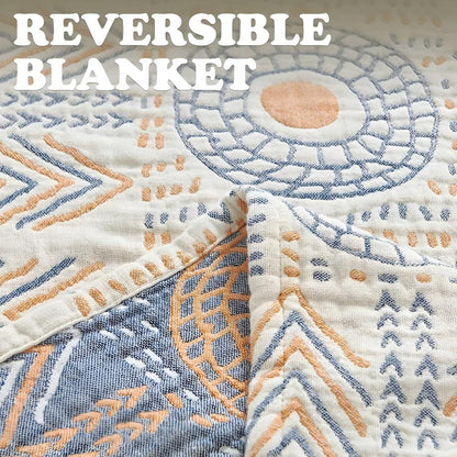 Plush Reversible Soft Throw Blanket