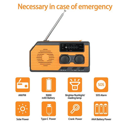 Portable Power Emergency Weather Radio