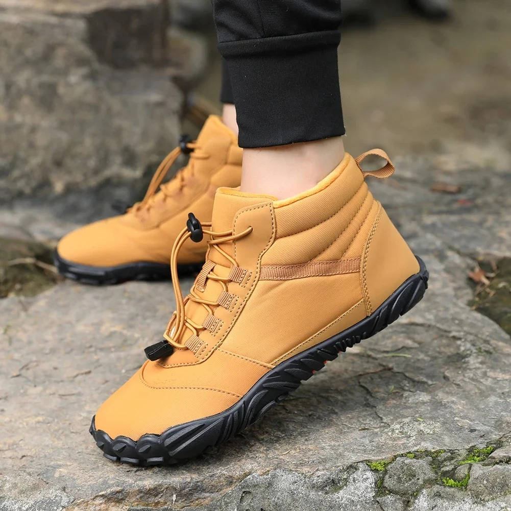 Warm Insulated Water Resistant Winter Boot Shoes - Halri