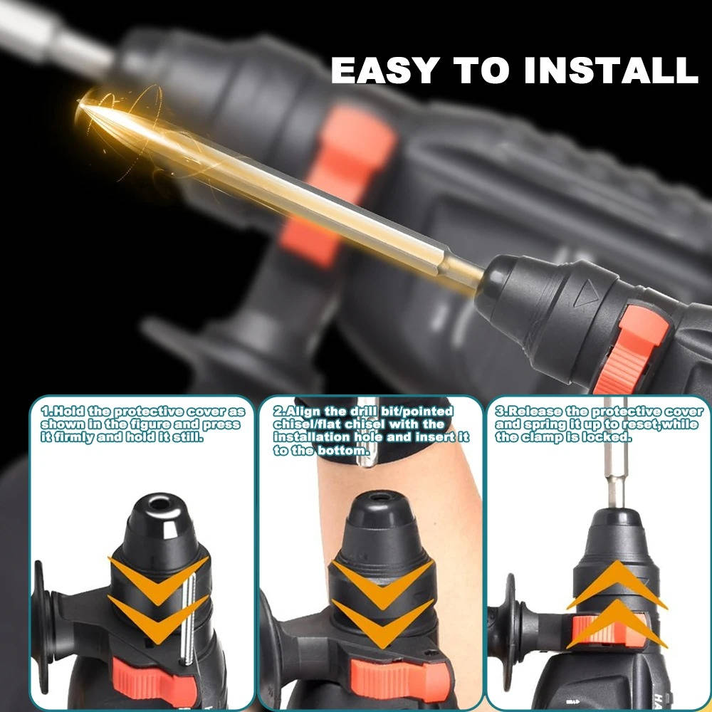 Powerful Cordless Hammer Drill Tool