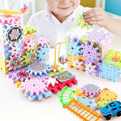 Ultimate 263 Piece Children's Construction Blocks Set