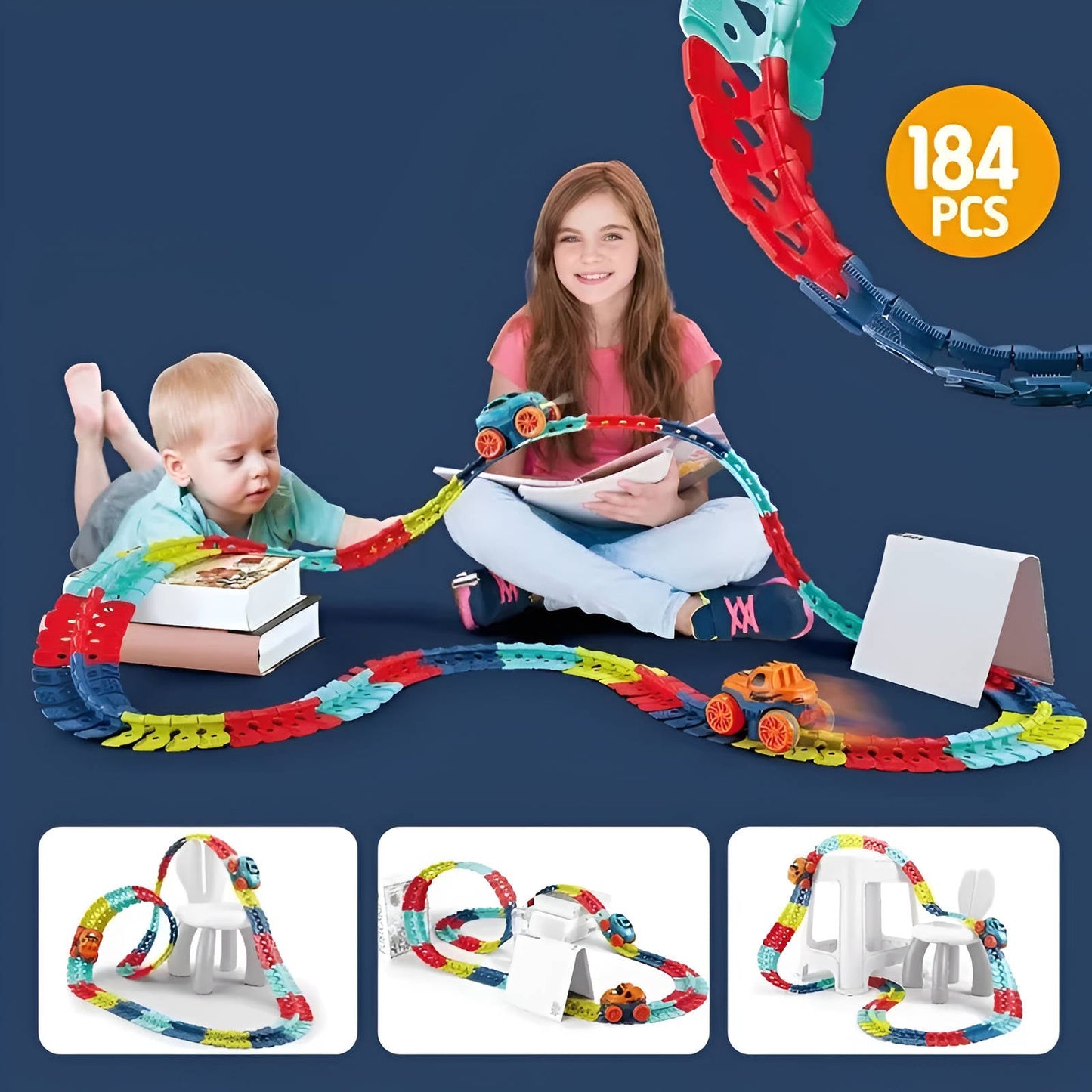 Fun Magnetic Car Racing Track