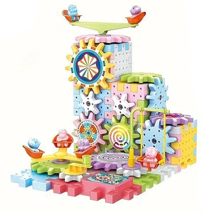 Ultimate 263 Piece Children's Construction Blocks Set