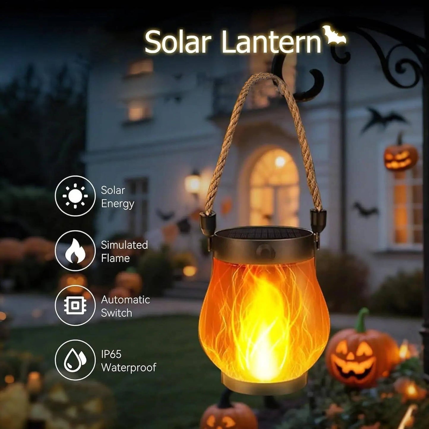 Bright Patio Solar Torch Lights