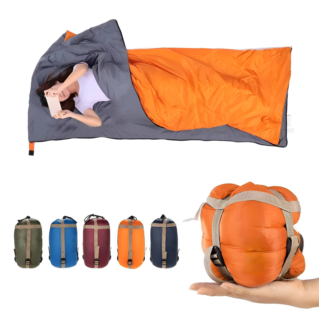 Warm Adult Camping Sleeping Bag - Halri