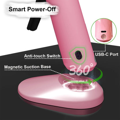 Portable Pink Mini Glue Gun Set