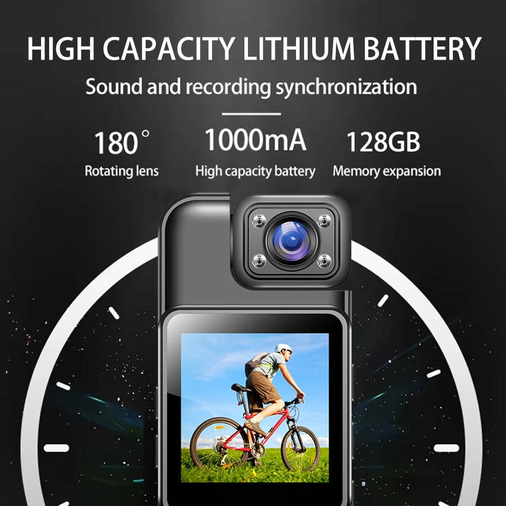 Compact 4K Wireless Mini Action Camera