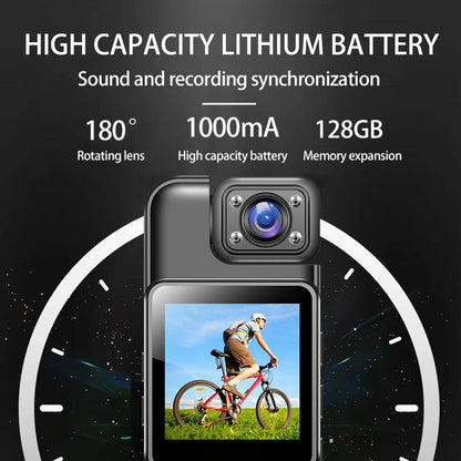 Compact 4K Wireless Mini Action Camera