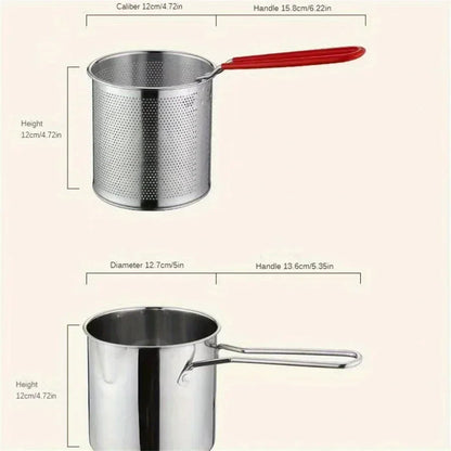 Large Electric Deep Fryer with Basket