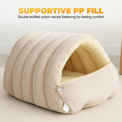 Detachable and Machine Washable Cozy Cat House