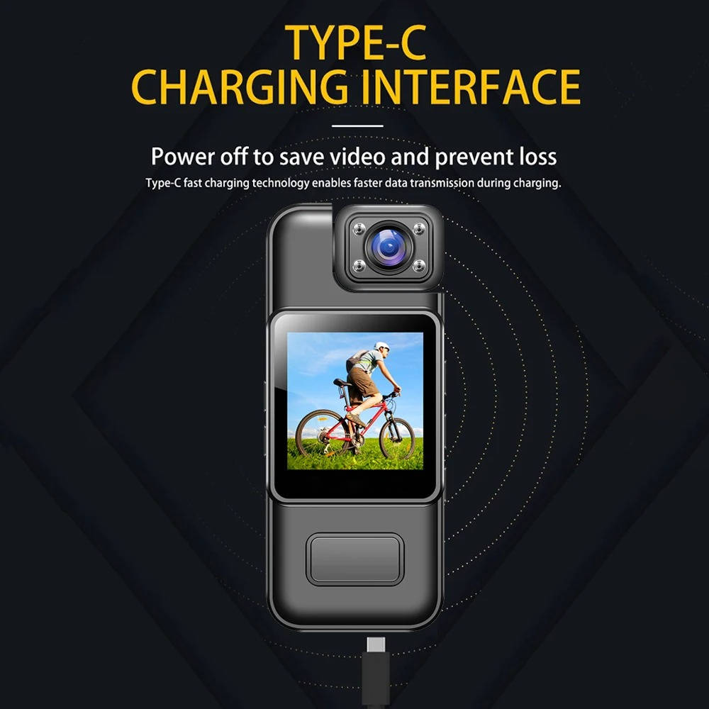 Compact 4K Wireless Mini Action Camera