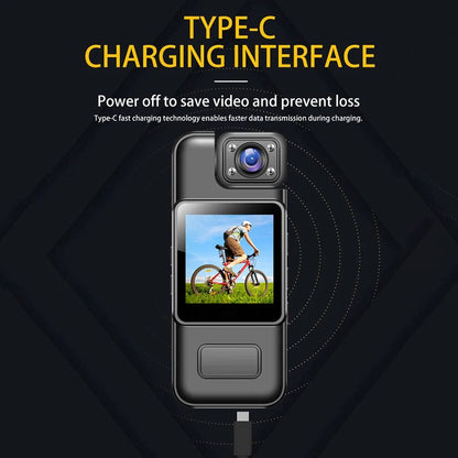 Compact 4K Wireless Mini Action Camera