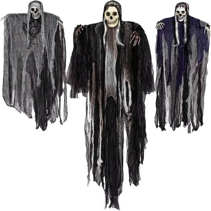Spooky Lifelike Halloween Decor Set of 3