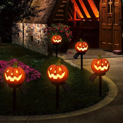 Glowing Pumpkin Outdoor Halloween Lanterns