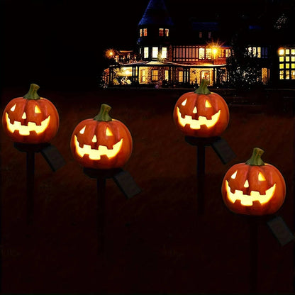 Glowing Pumpkin Outdoor Halloween Lanterns