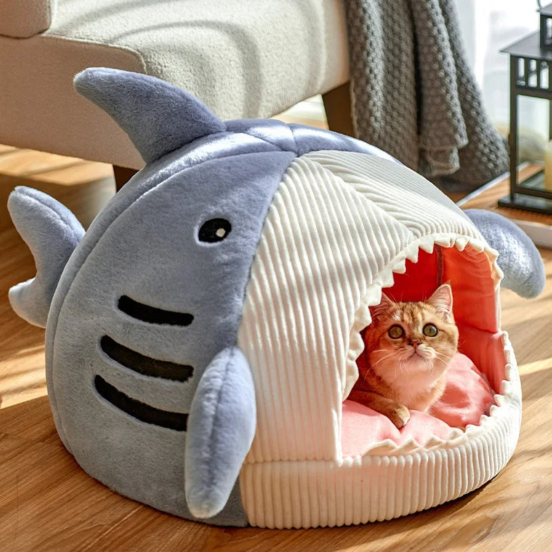 Fun Pet Hideaway Bed for Cats and Dogs - Halri