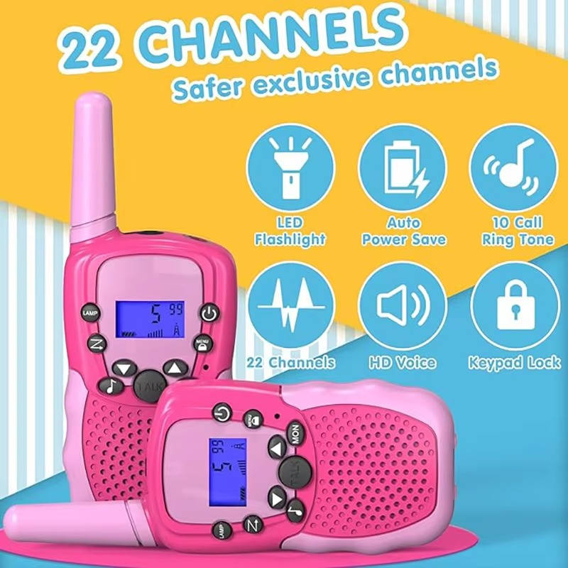 Fun Childrens Handheld Radios (3 Pack)