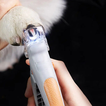 Premium Pet Nail Clippers with Safety Sensors