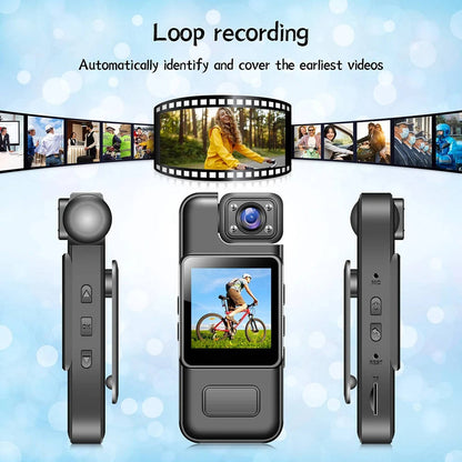 Compact 4K Wireless Mini Action Camera