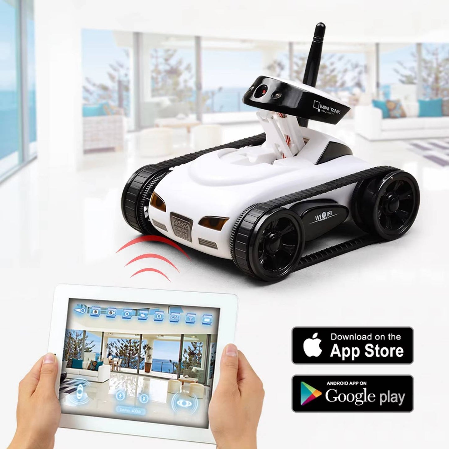 Wi-Fi RC Car with HD Camera