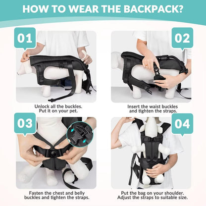 Pet Hiking Carrier Backpack