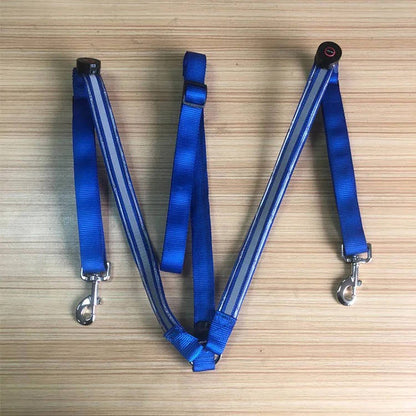 Reflective Horse Breastplate LED Collar