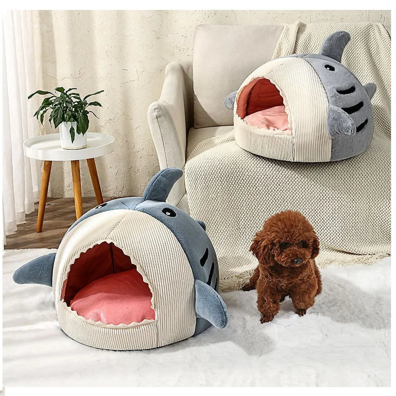 Fun Pet Hideaway Bed for Cats and Dogs
