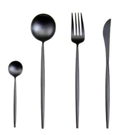 Premium 24pc Gold Plated Flatware Set for Elegant Dining - Halri