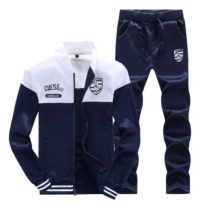Sporty Men's Athletic Track Suit Set - Halri