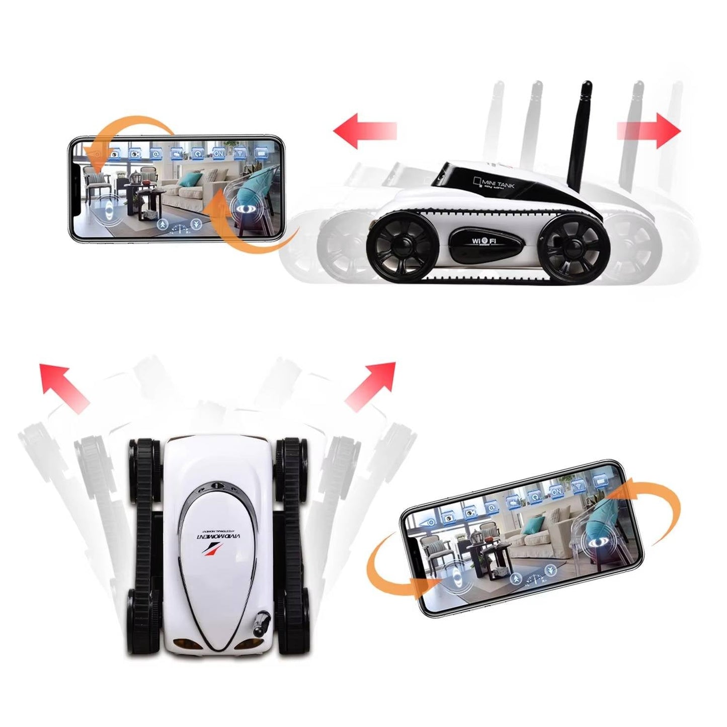Wi-Fi RC Car with HD Camera