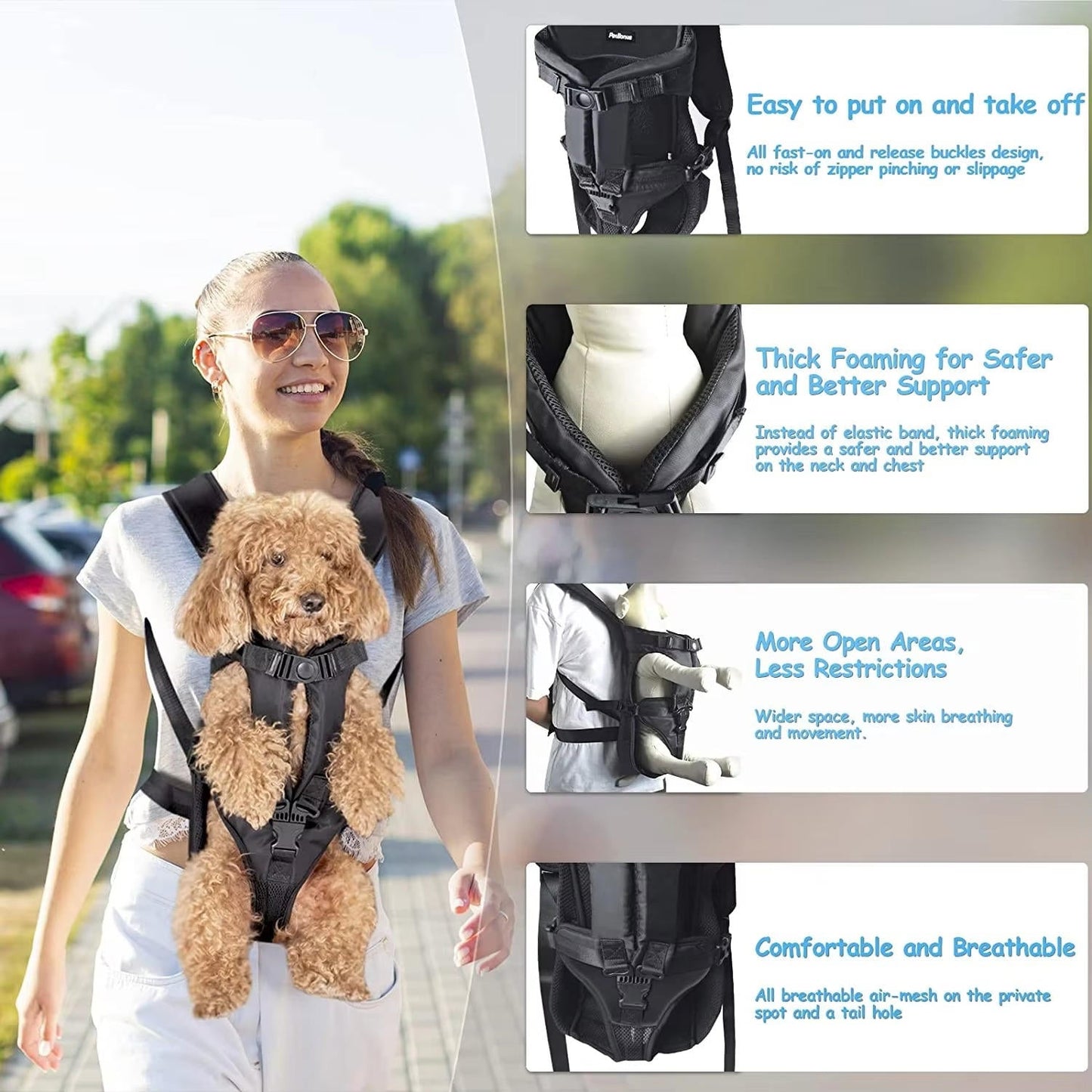 Pet Hiking Carrier Backpack