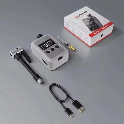 Compact Portable Air Bike Pump