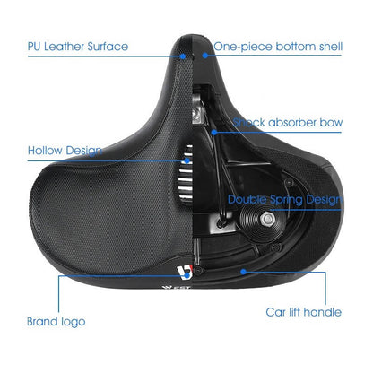 Ultra Soft Gel Bike Seat Cushion